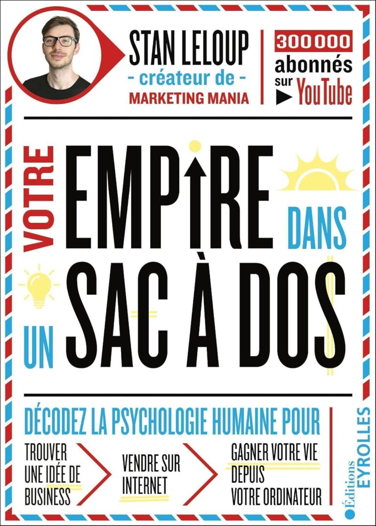 livre votre empire dans un sac à dos
