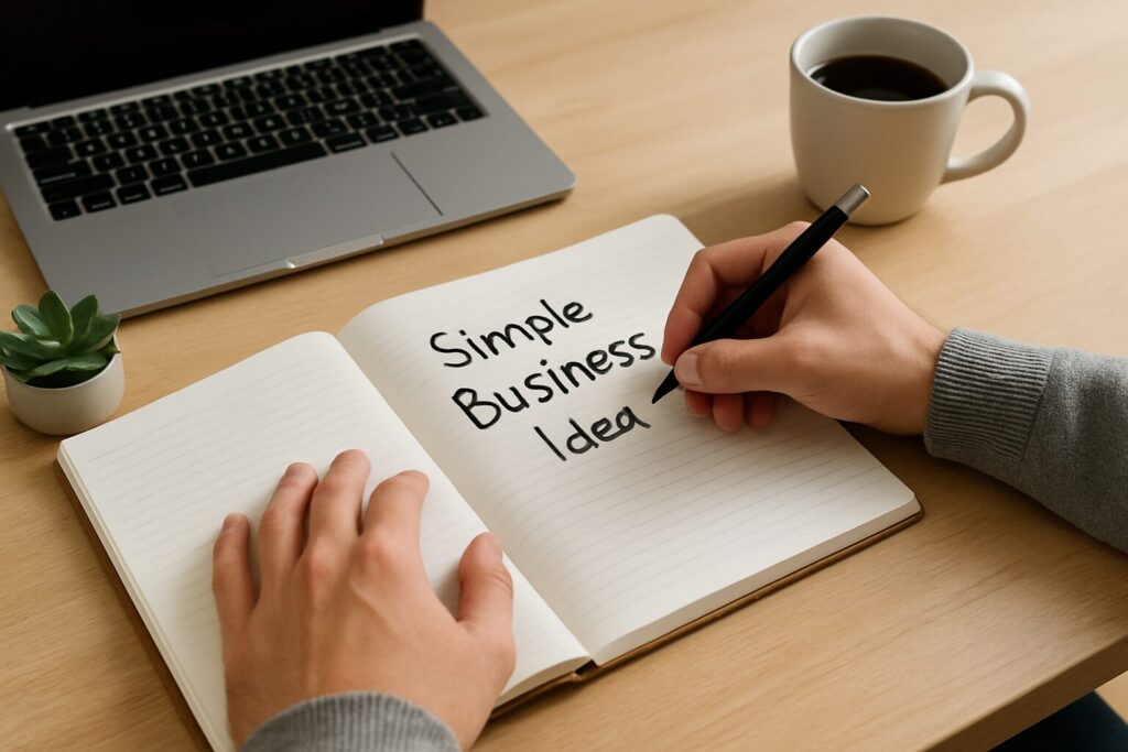 Construire un business simple